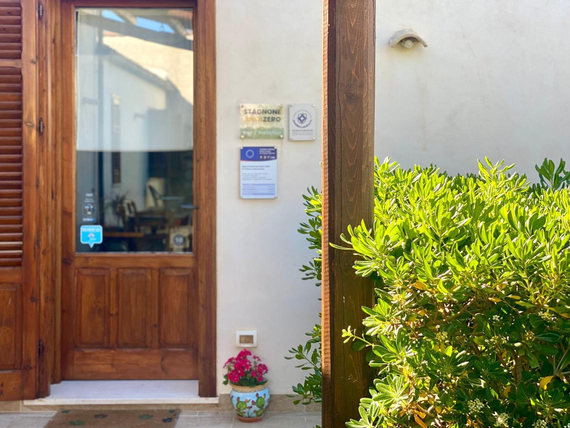 ビルジ・ヴェッキ Stagnone Area Zero Bed & Breakfast エクステリア 写真